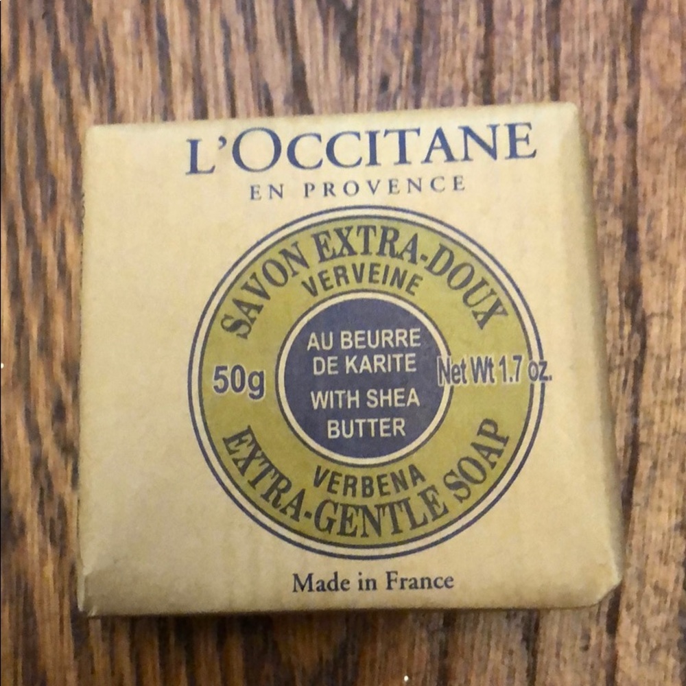 L Occitane soap